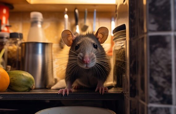 Comment les rats entrent dans une maison