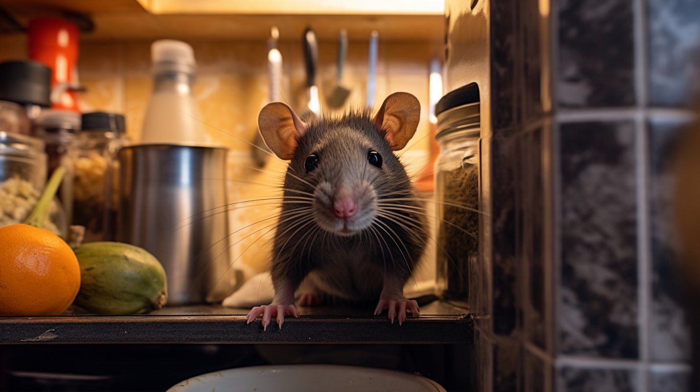 Comment les rats entrent dans une maison