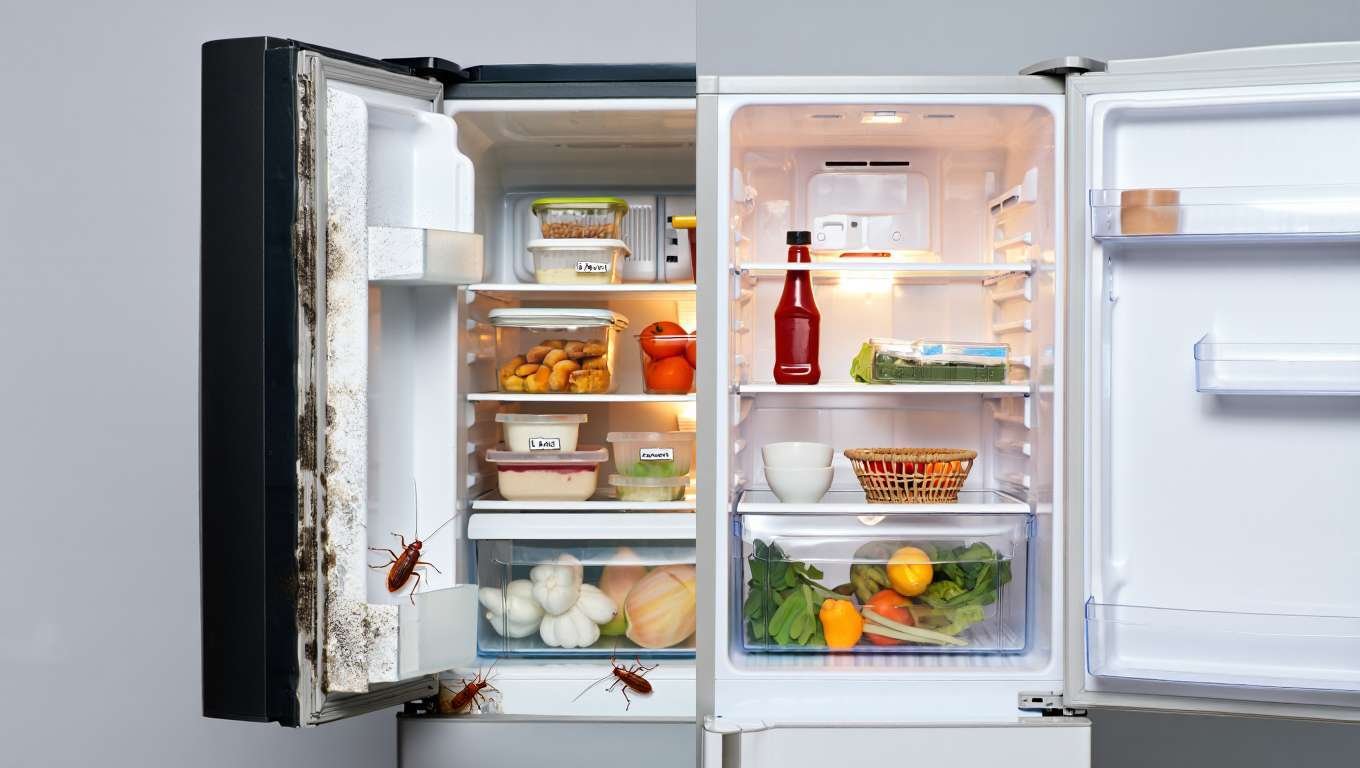 Comment se débarrasser des cafards dans le frigo 