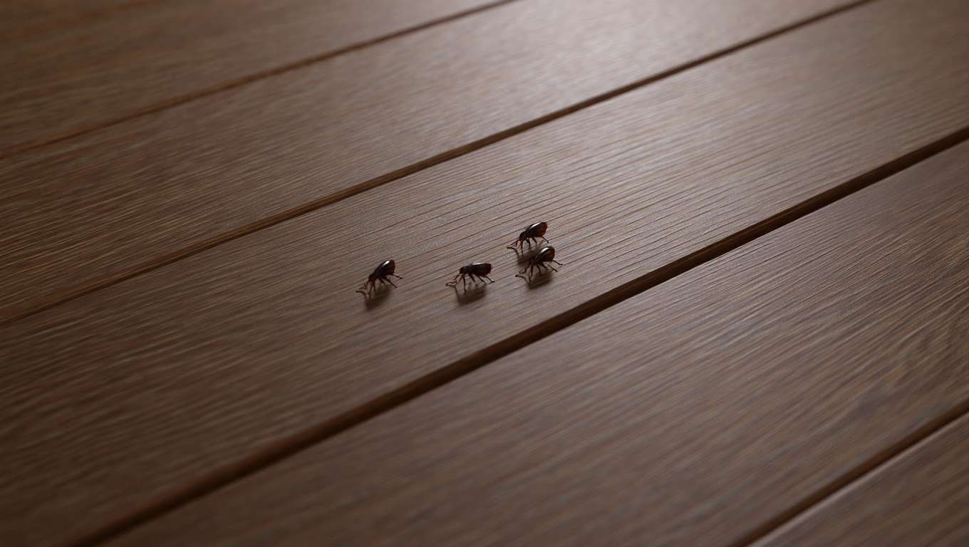 Désinsectisation des puces de parquet 