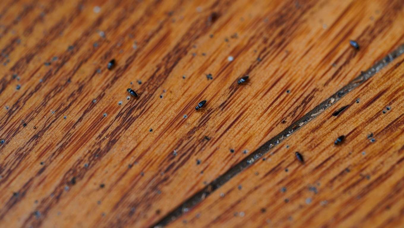 Désinsectisation des puces de parquet 