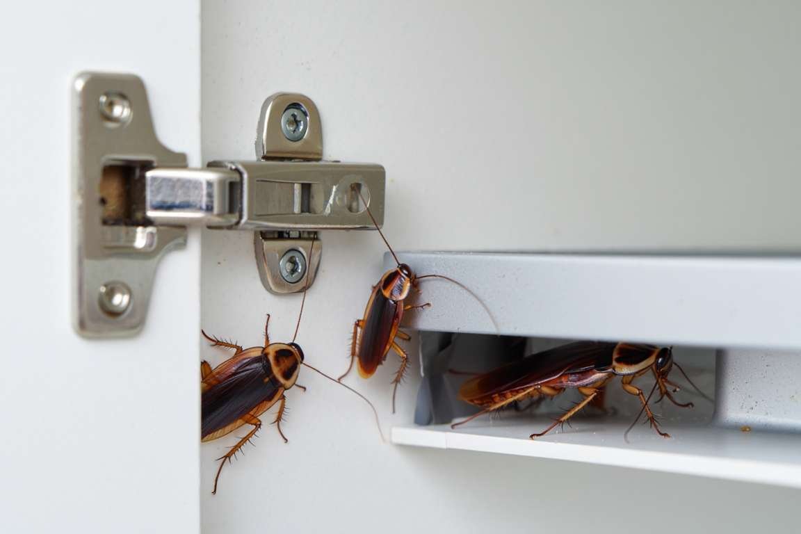 Cafards dans un logement HLM