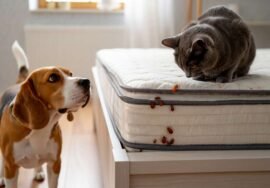 Punaises de lit et chats ou chiens