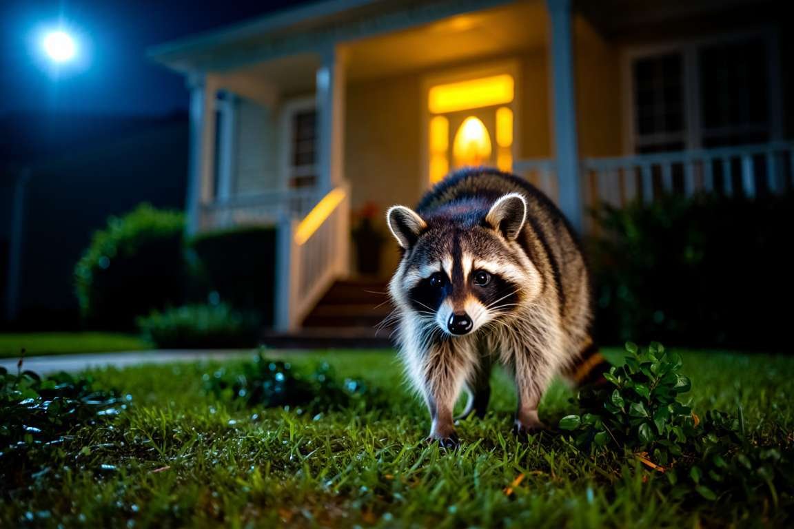 Comment éloigner les ratons laveurs de la maison 